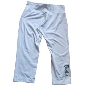 Bula White Capri Leggings‎ stretchy soft medium or large
